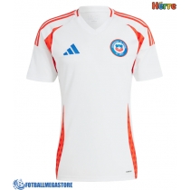 Fotballdrakt Herre Chile Bortedrakt Copa America 2024 Kortermet